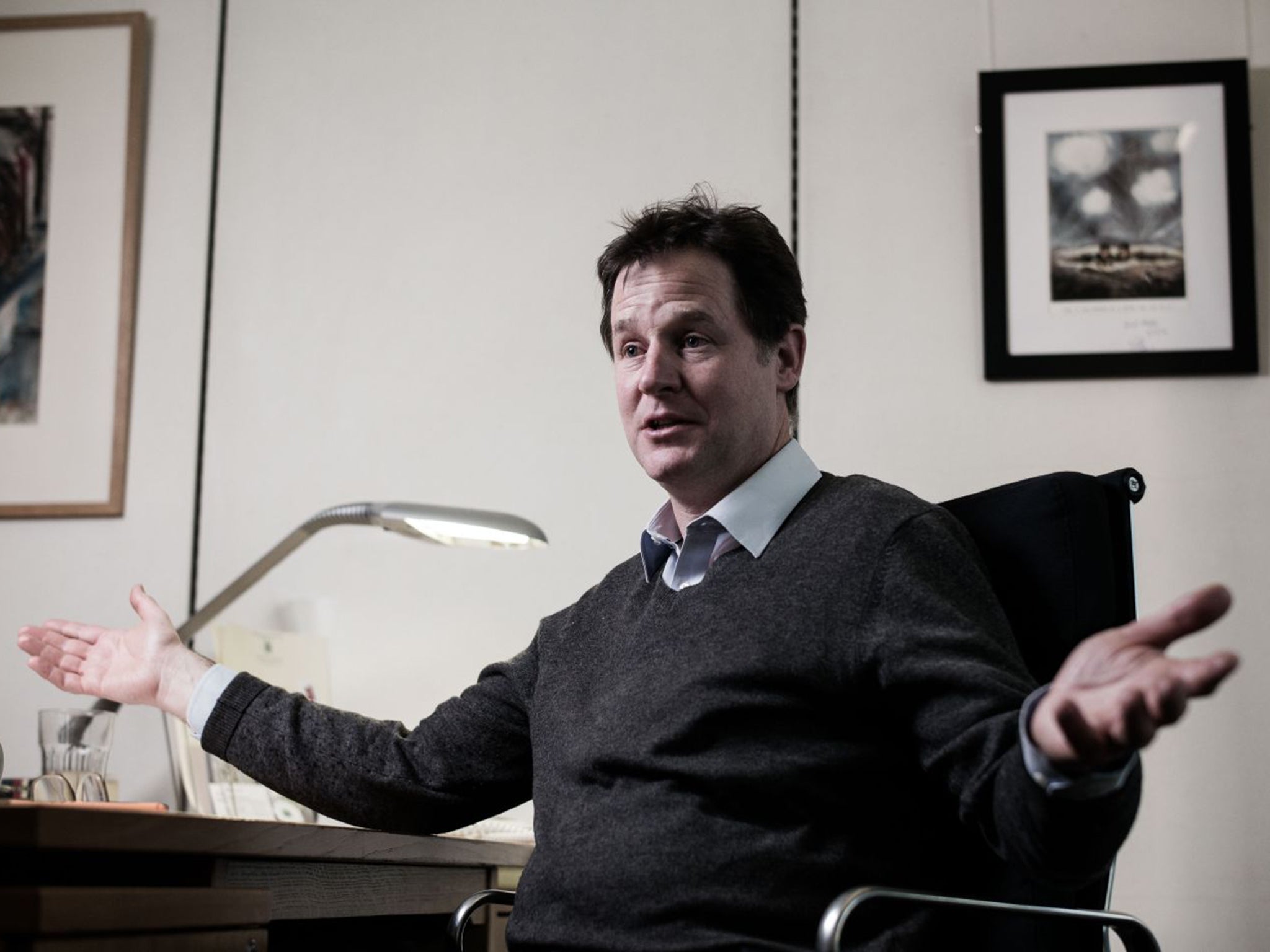 Nick Clegg wants Britain?‘to lead Europe in economic reform, security, and the environment’