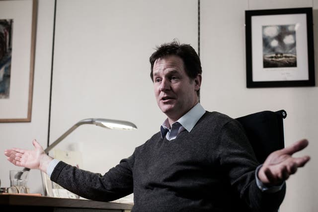 Nick Clegg says he made decisions as Lib Dem leader without benefit of hindsight