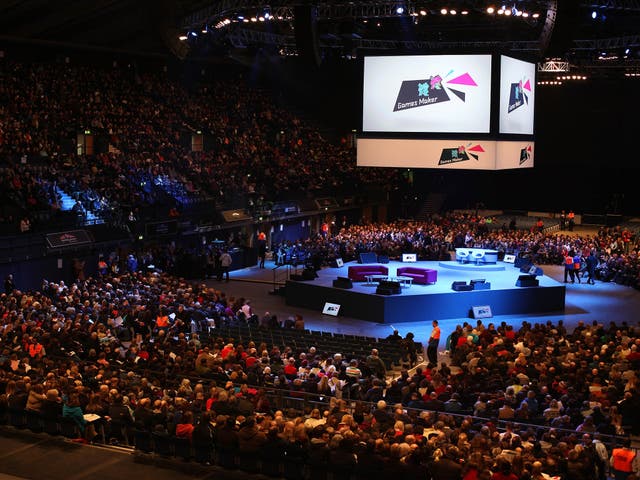 The 12,500 capacity Wembley arena will host the live television debate