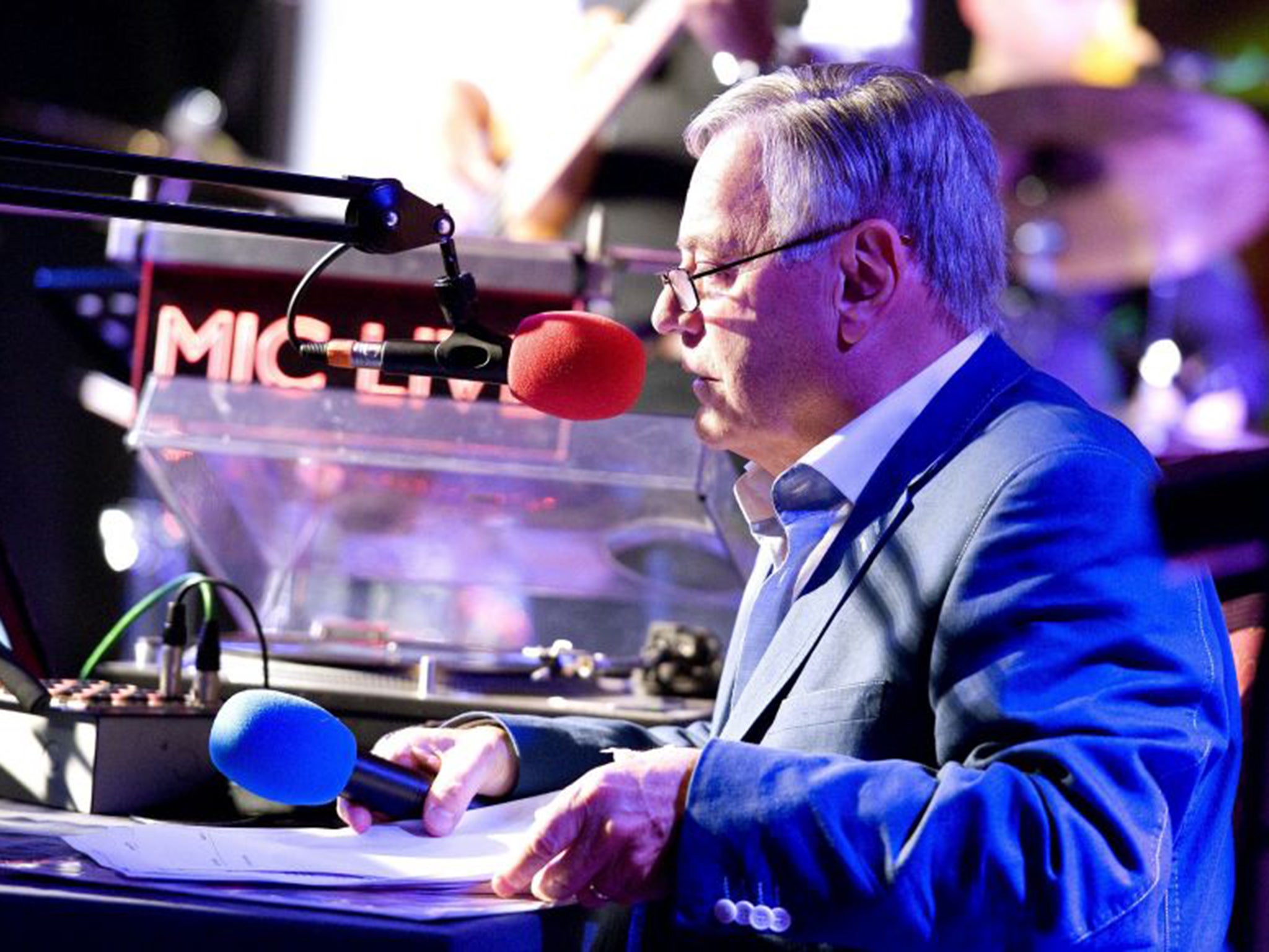 DJ and former presenter Tony Blackburn