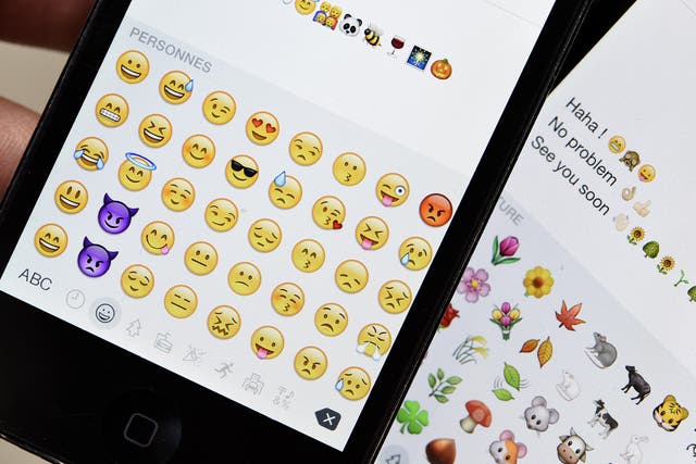 Police are trying to judge just how seriously to take threatening messages using emoji