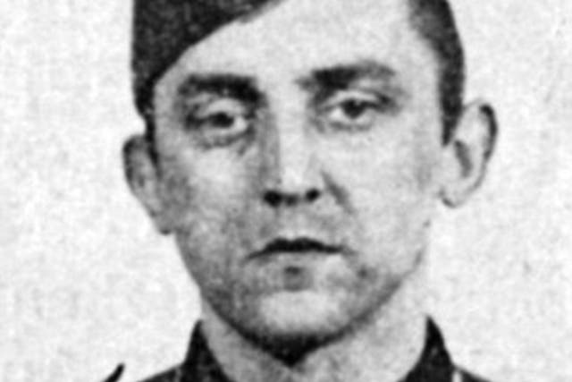 Hubert Zafke in Nazi uniform