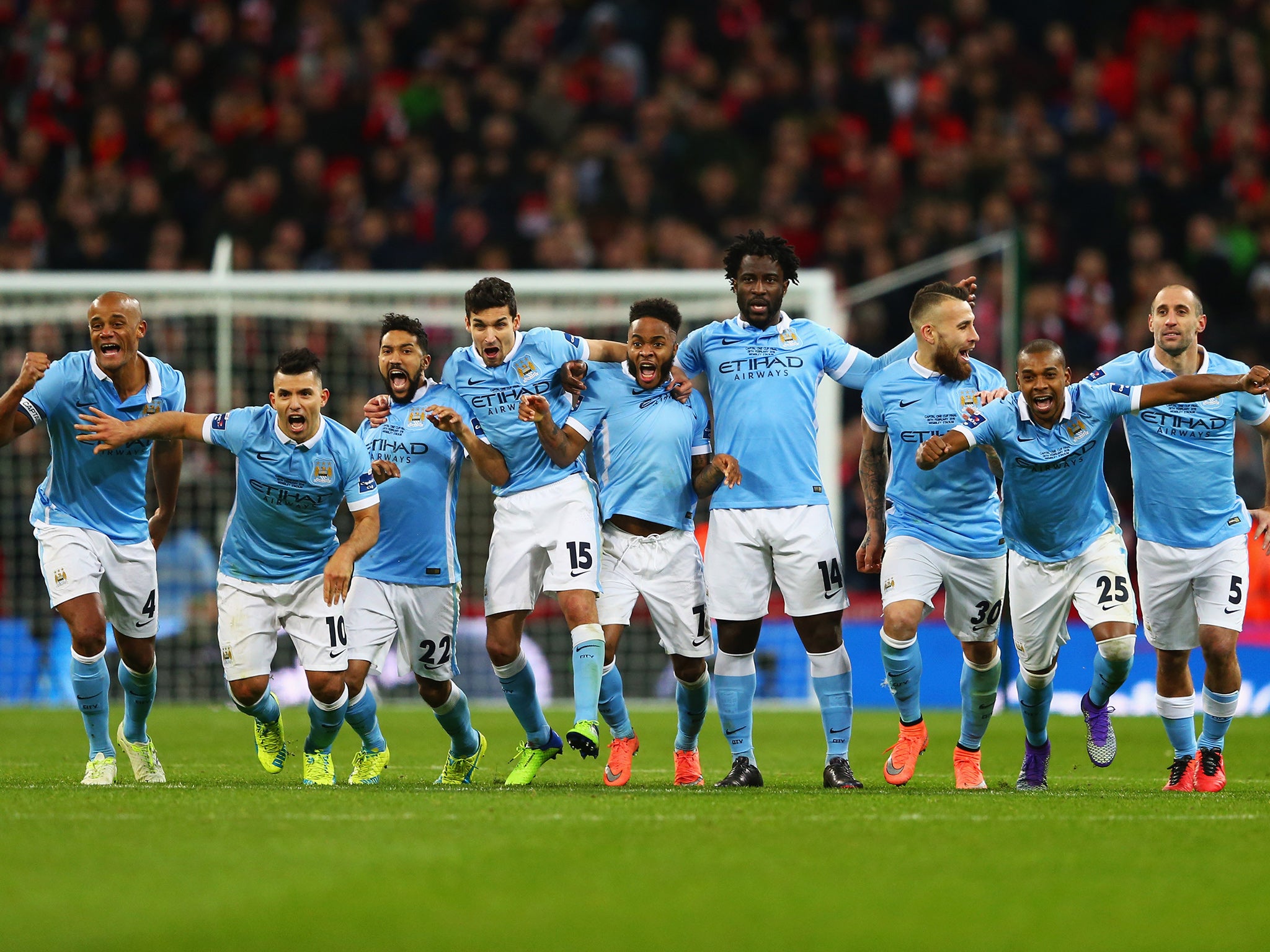 Liverpool vs Manchester City - Capital One Cup final ...