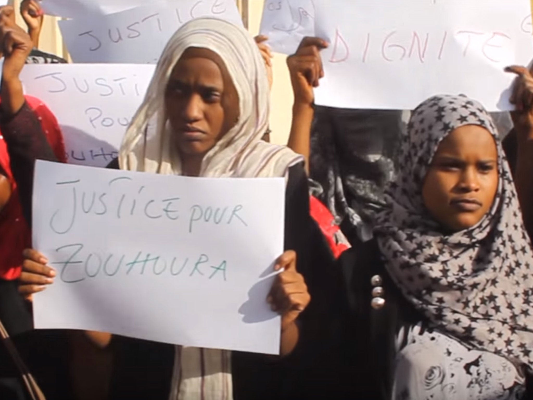People in Chad have been protesting about the rape of Zouhoura Ibrahim