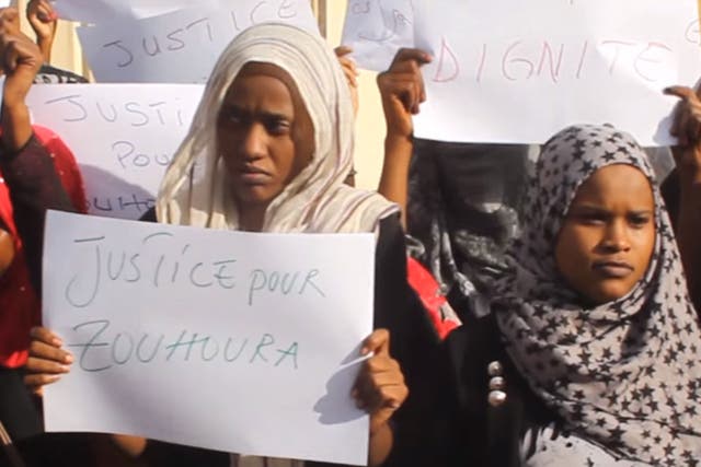People in Chad have been protesting about the rape of Zouhoura Ibrahim