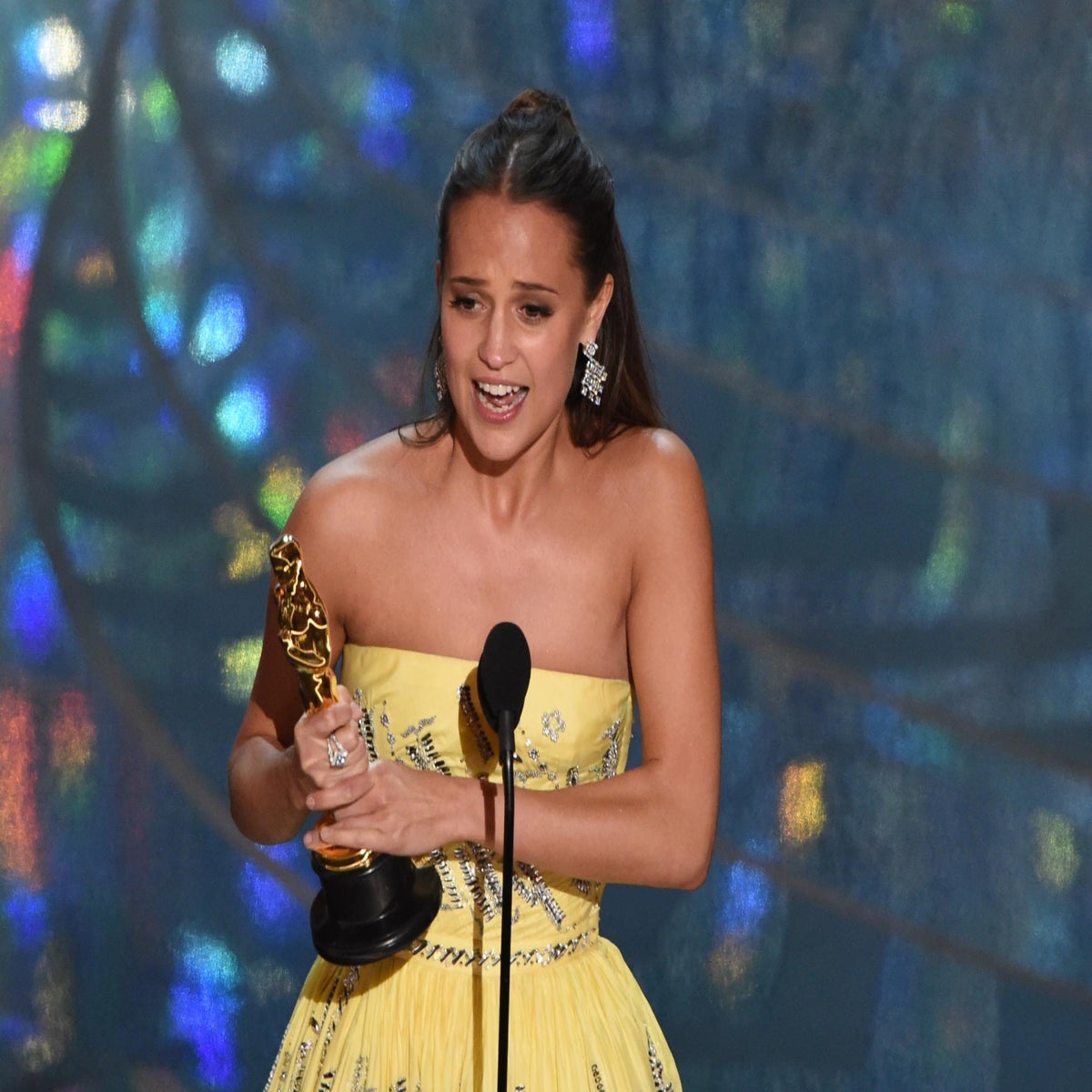 Watch Alicia Vikander do the funkiest dance for Louis Vuitton