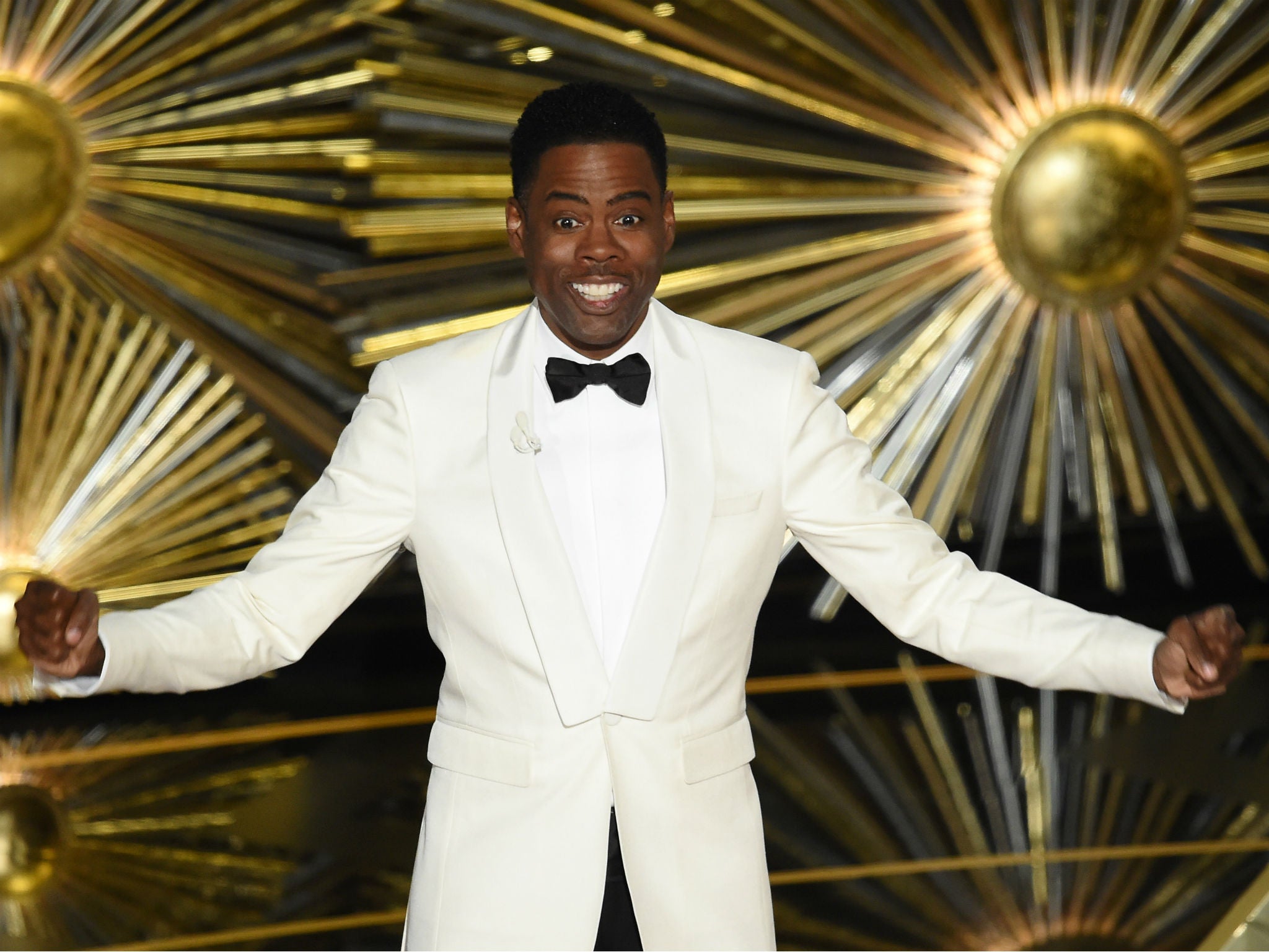 Chris Rock unashamedly used his hosting slot to go heavy on the OscarsSoWhite gags