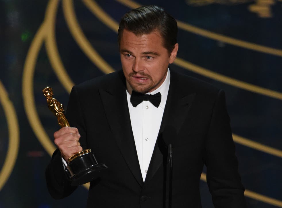 Leonardo DiCaprio encouraged the world to take notice of climate change in his Best Actor speech