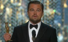 Leonardo DiCaprio tackles climate change in acceptance speech
