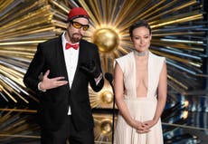 Sacha Baron Cohen pushes diversity in character as Ali G at Oscars