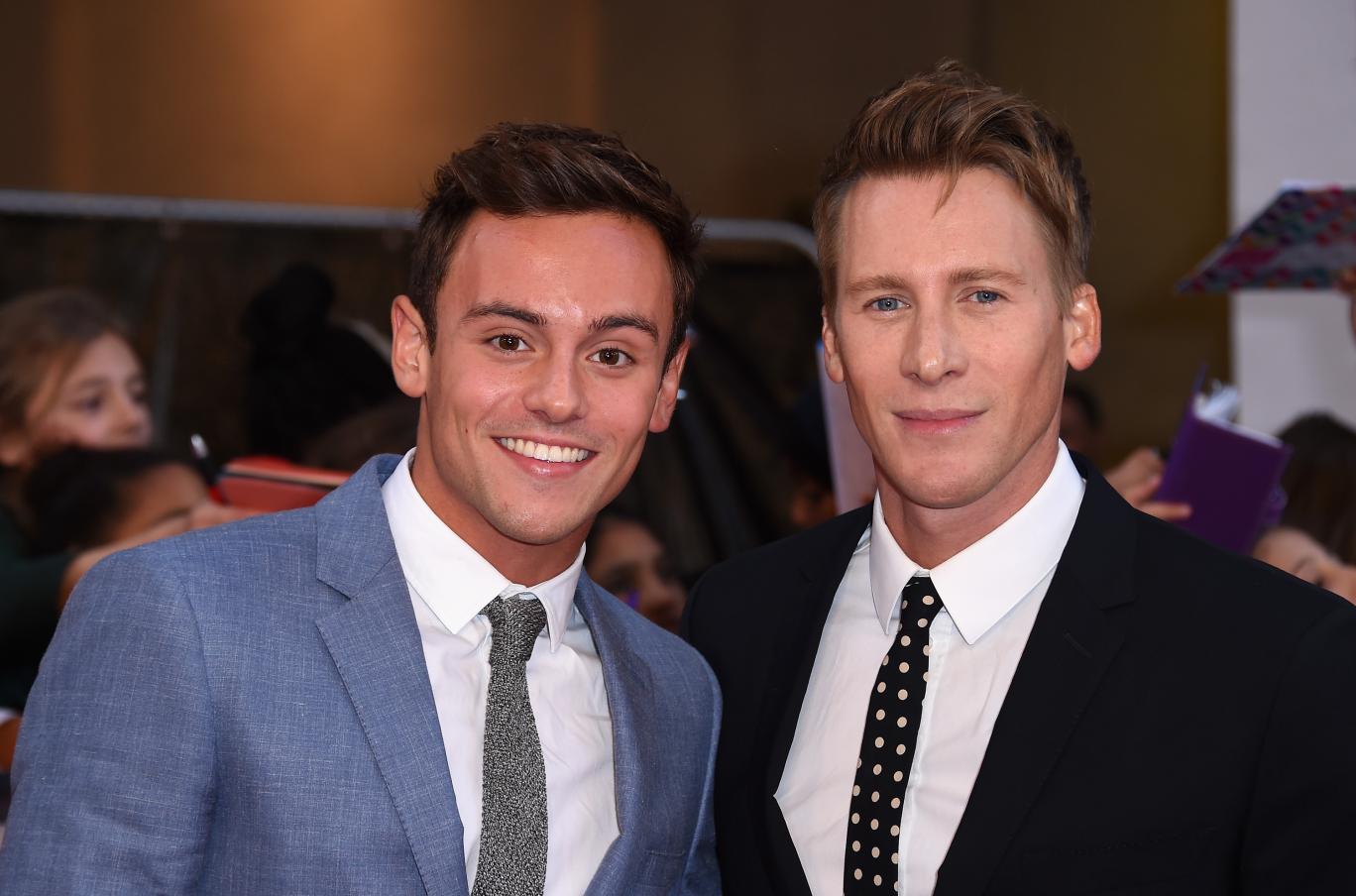 Tom Daley and his partner Dustin Lance Black