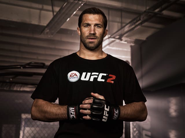 <p>Luke Rockhold during his time in the UFC</p>