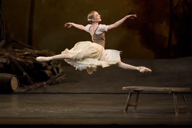Sarah Lamb as Giselle at the Royal Opera House