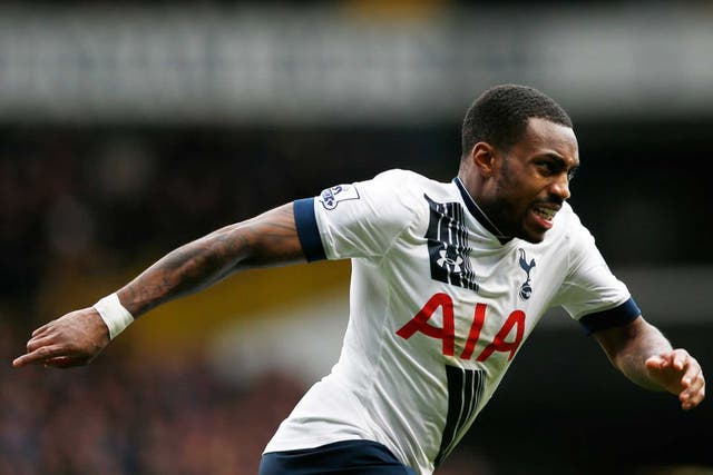 Tottenham full-back Danny Rose enjoys pushing up the field  
