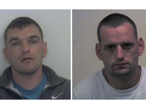 Dale Jones (left), of East Bawtry Road, Rotherham and Damien Hunt (right), of Doncaster Road, Rotherham