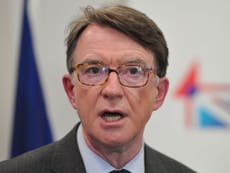 Read more

Mandelson breaks silence to warn of punishing Brexit cost