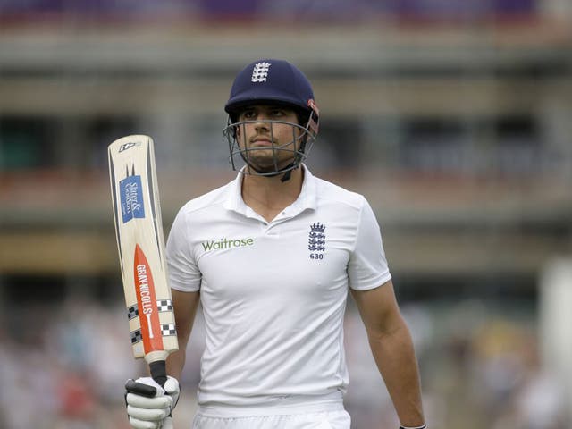 Alastair Cook paid tribute to James Taylor