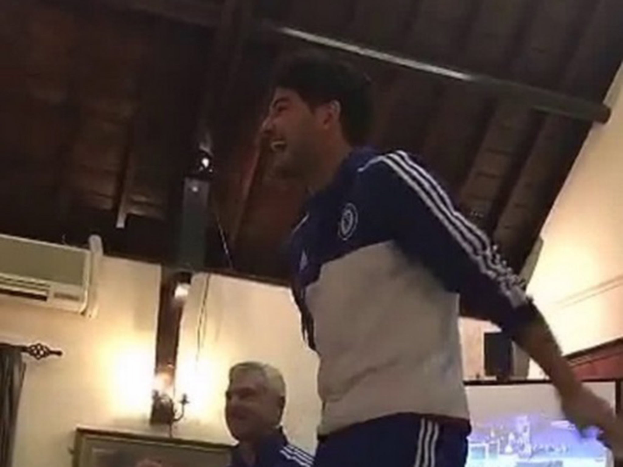 Alexandre Pato sings his initiation song for his new Chelsea team-mates