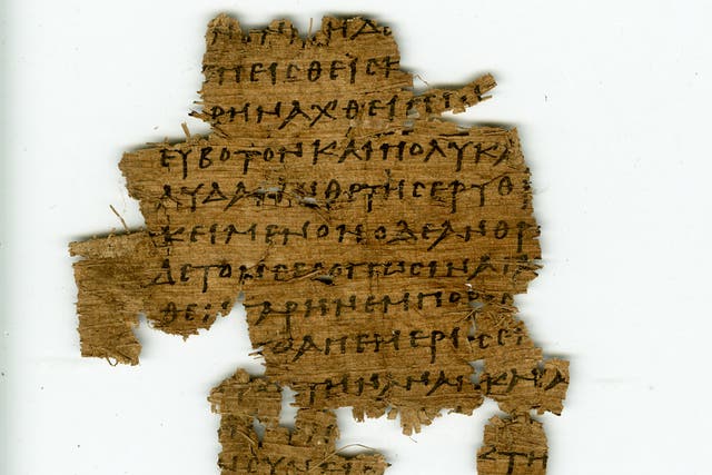 Half a million papyrus fragments were found