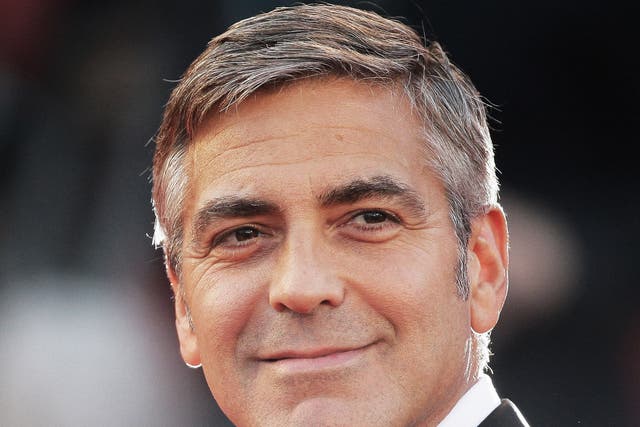 Silver screen fox: Hollywood actor and director, George Clooney