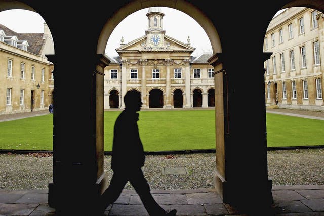 Cambridge University, pictured, is one of the UK's top institutions to have dropped in this year's THE World Reputation Rankings