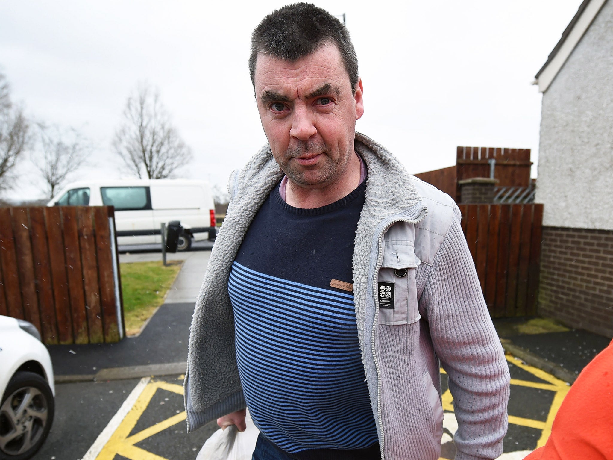 &#13;
Seamus Daly was released from Magheraberry Prison on Tuesday (Getty)&#13;