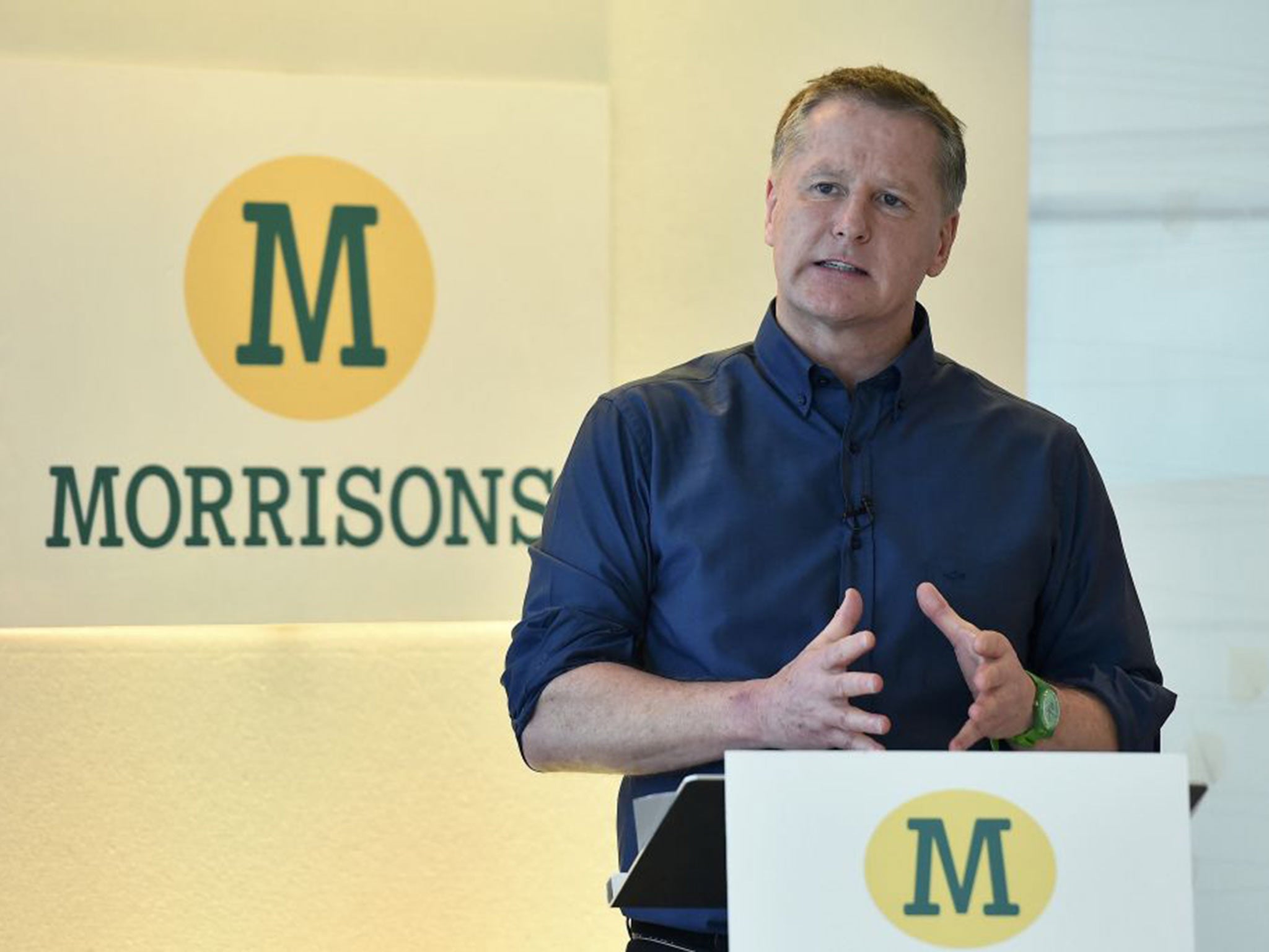 What does Morrisons boss David Potts do in wake of the supermarket mega-merger?