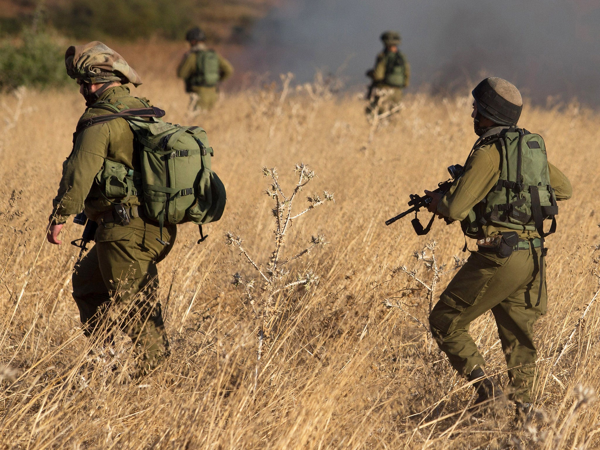 A faulty app led the Israeli soldiers to a volatile refugee camp. File photo