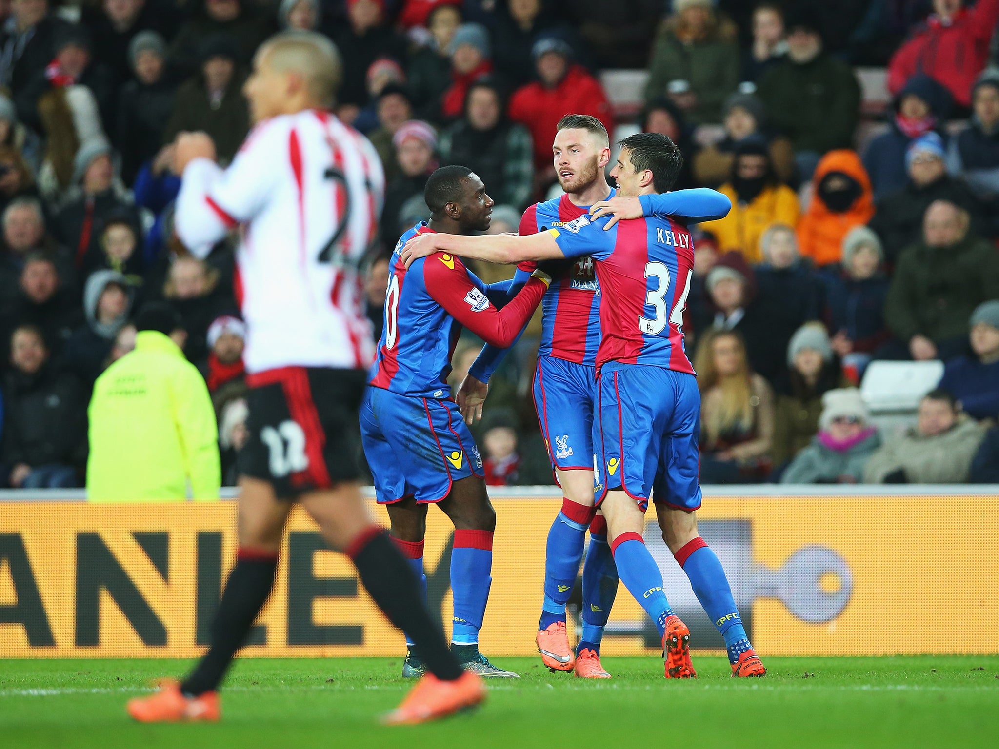 Former Sunderland striker Connor Wickham scored twice against his former club