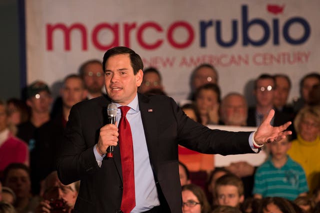 Marco Rubio had a rough showing on Super Tuesday, all but eliminating his chances of winning the Republican presidential nomination.