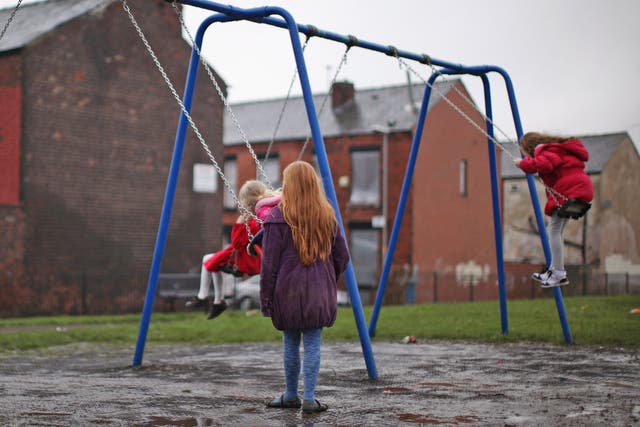 17.8 per cent of children are currently thought to be in relative poverty
