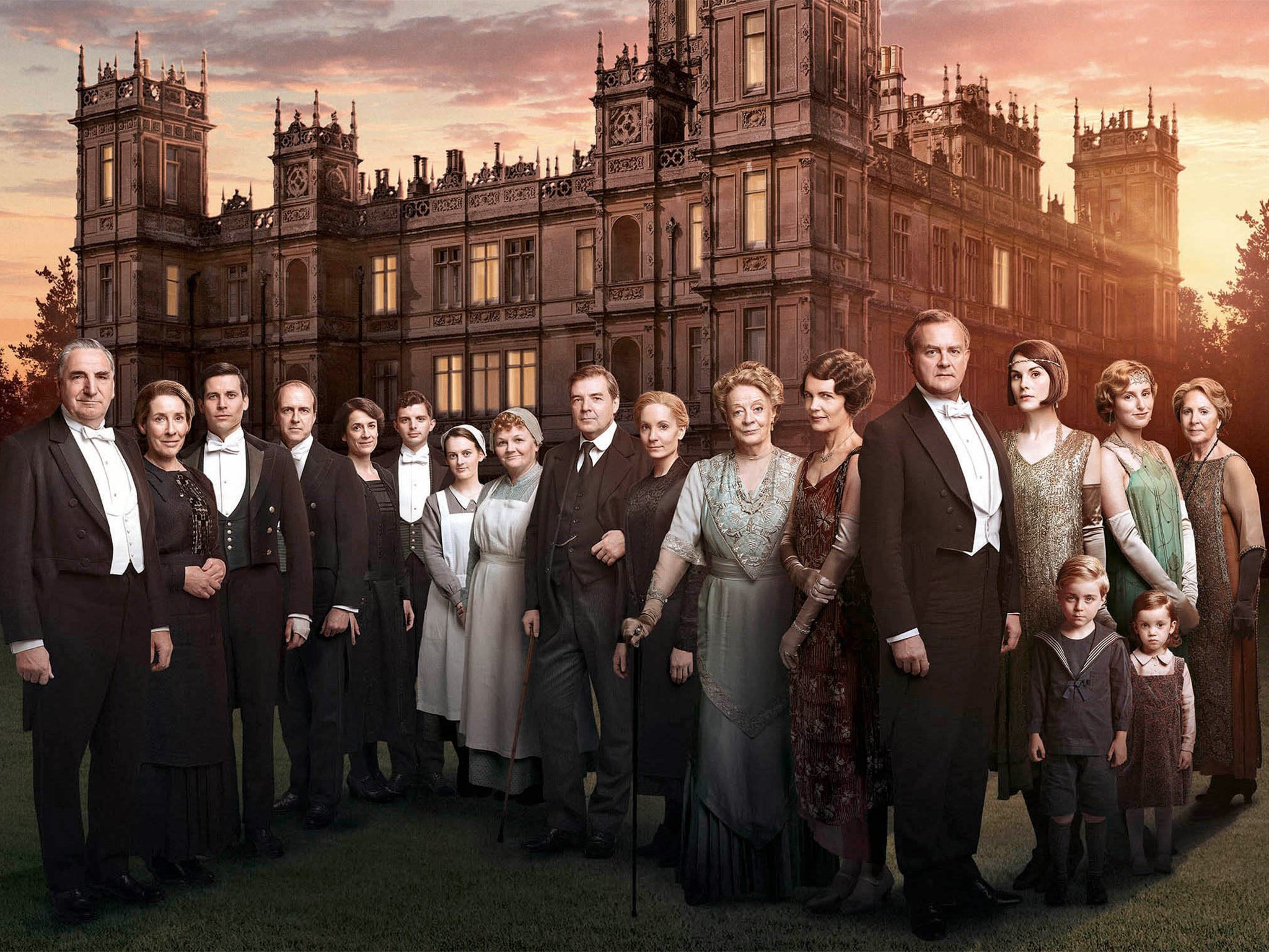 Global phenomenon: Downton was aired in 250 territories worldwide