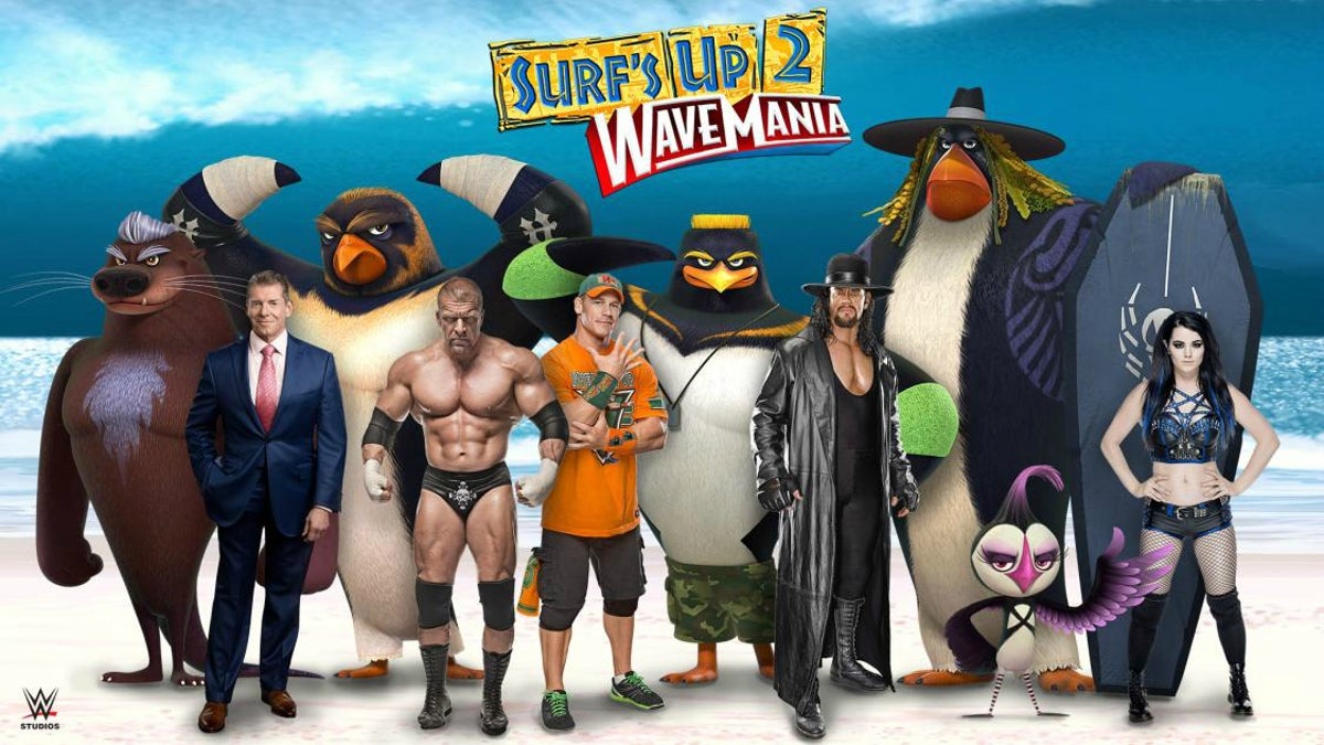 Wwe Wrestlers Including The Undertaker And Triple H To Star In Film About Surfing Penguins The Independent The Independent