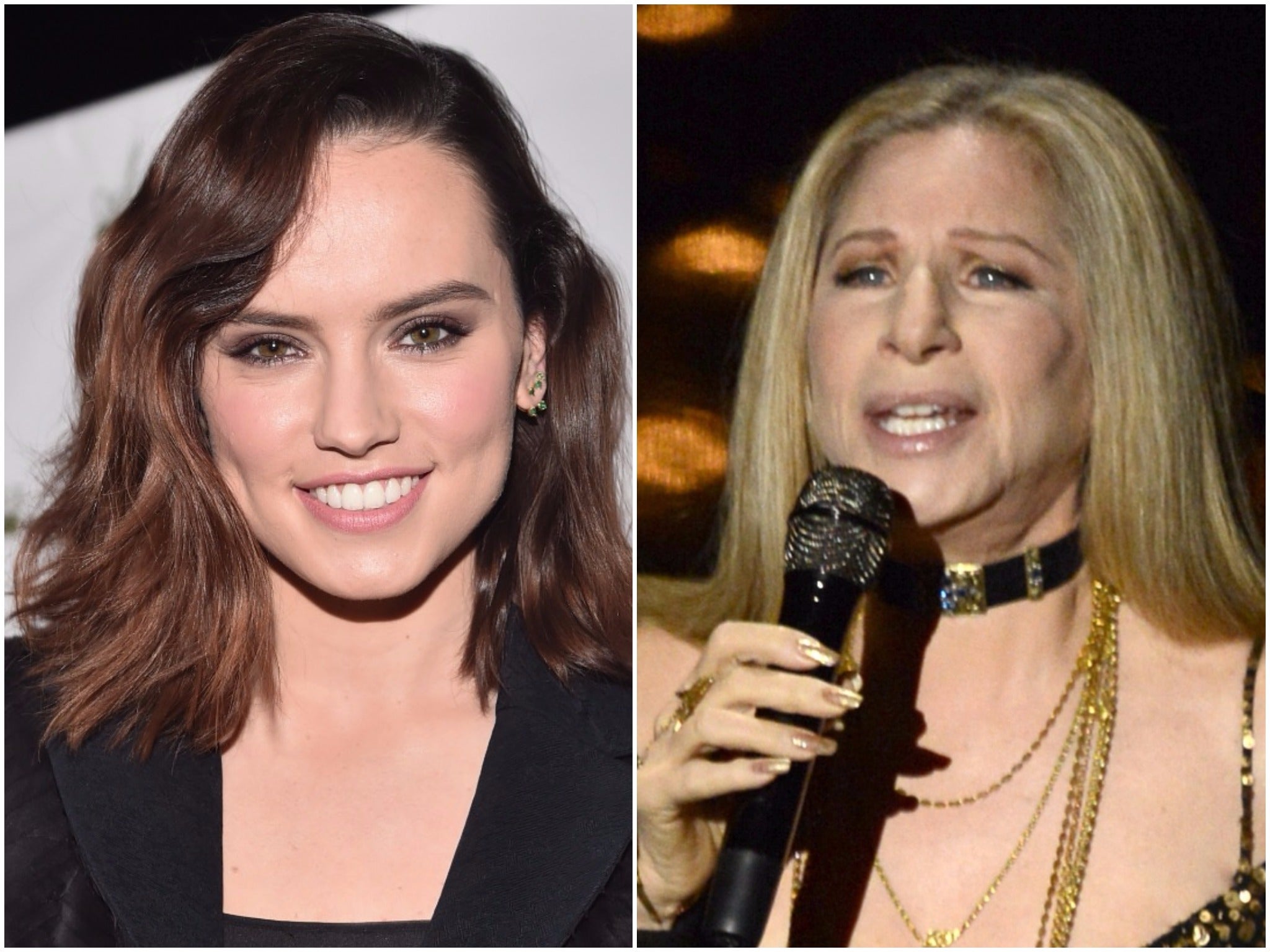 Daisy Ridley and Barbra Streisand hopefully releasing a mixtape within the year