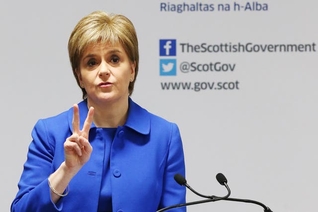 Scotland's First Minister Nicola Sturgeon has was outlined her government's plans for local taxation.