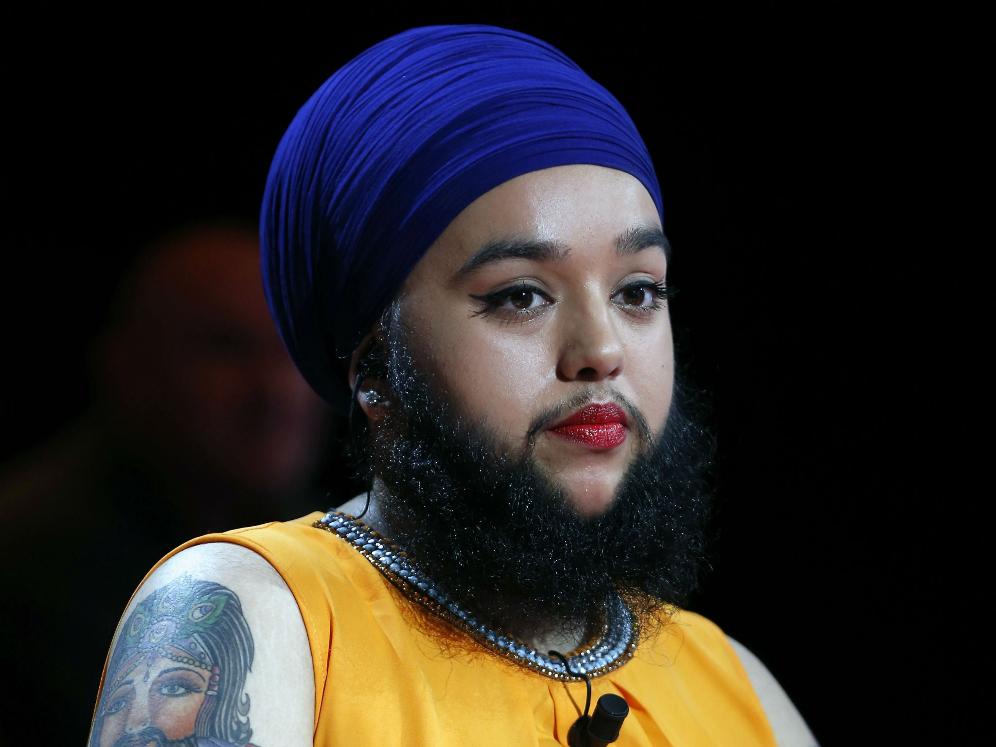 Harnaam Kaur Body Positive Activist With Full Beard Becomes