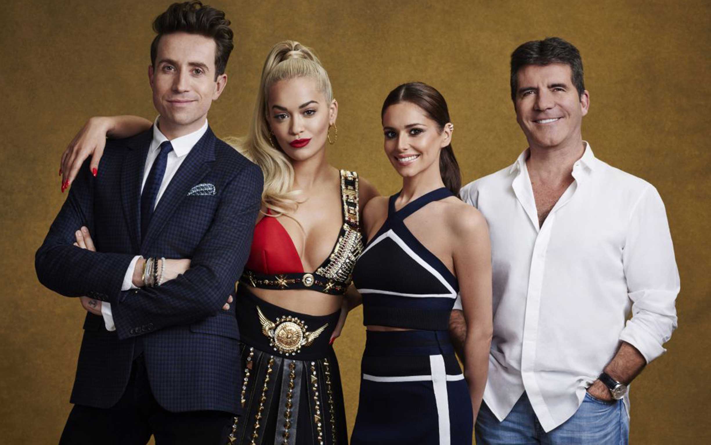 ITV hit show The XFactor line-up