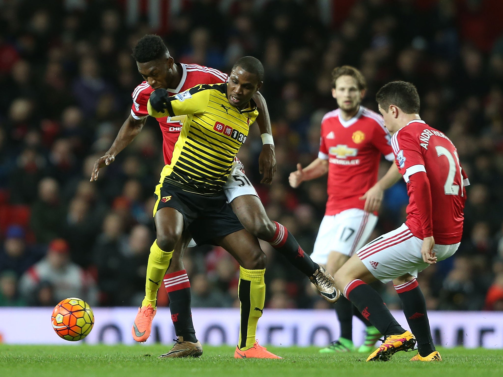 Odion Ighalo wasted a number of opportunities for the visitors