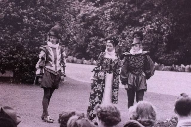Joan Bakewell (centre) as Hermia: ‘I wanted instantly to become an actress’