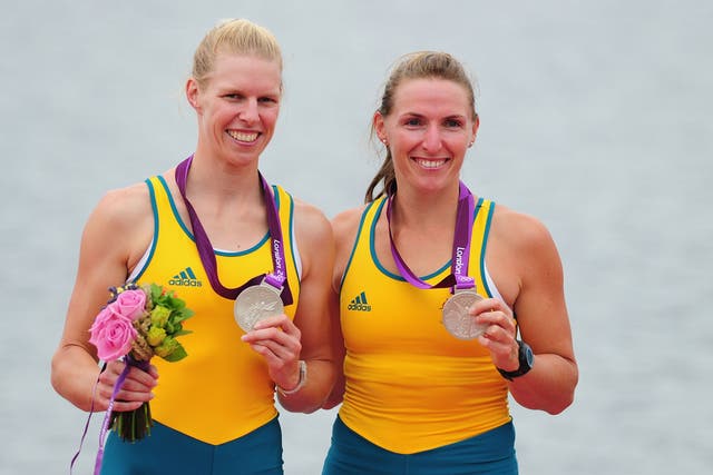 Sarah Tait (left) won Olympic silver alongside Kate Hornsey at London 2012 in the women's pairs