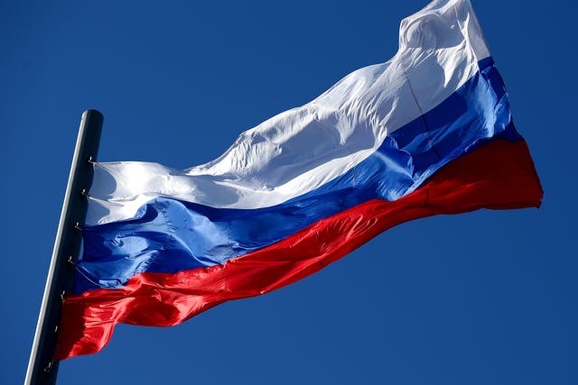 The Russian national flag