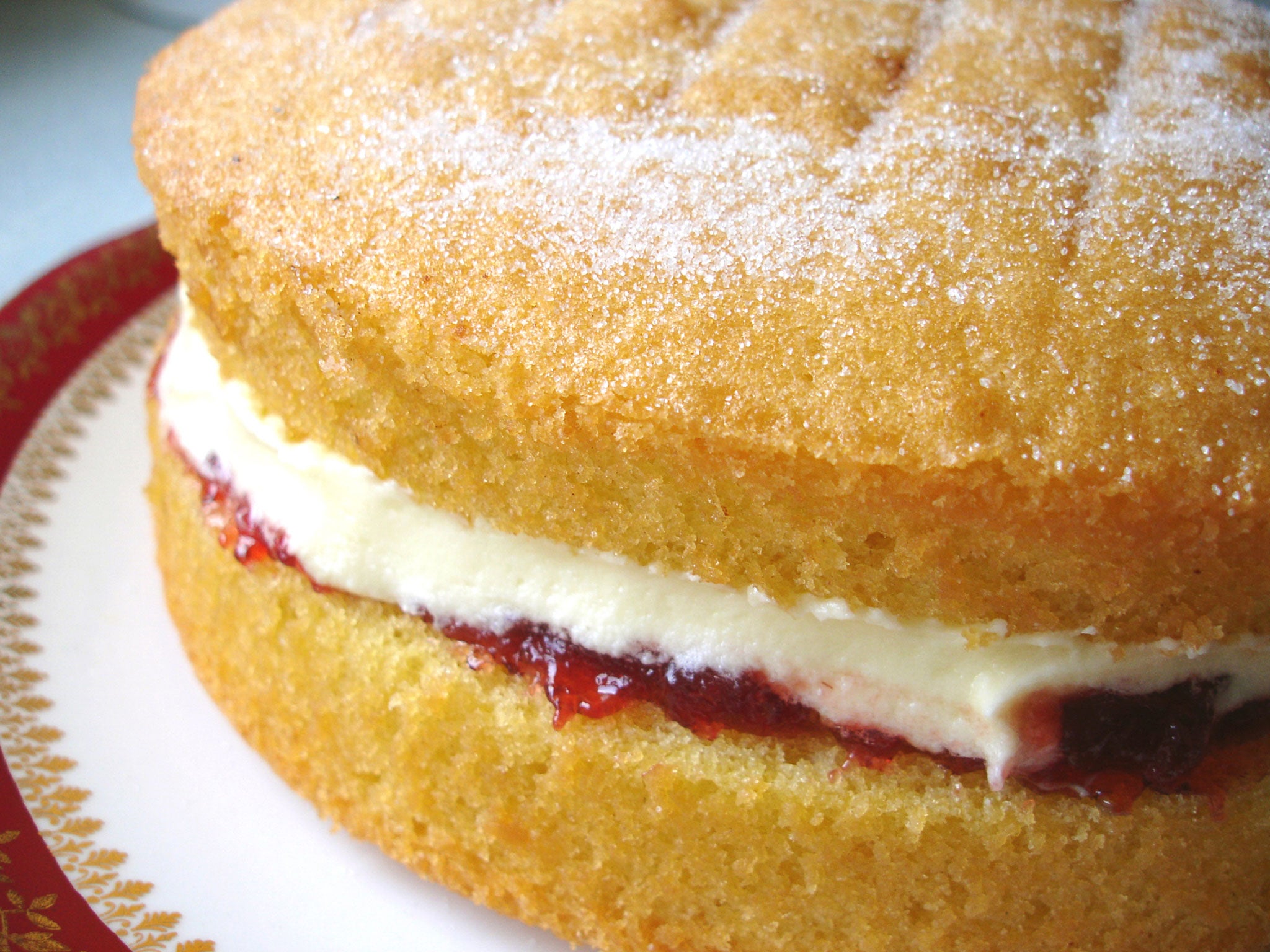 The Victoria sponge sandwich has become 'an emblem of national identity'