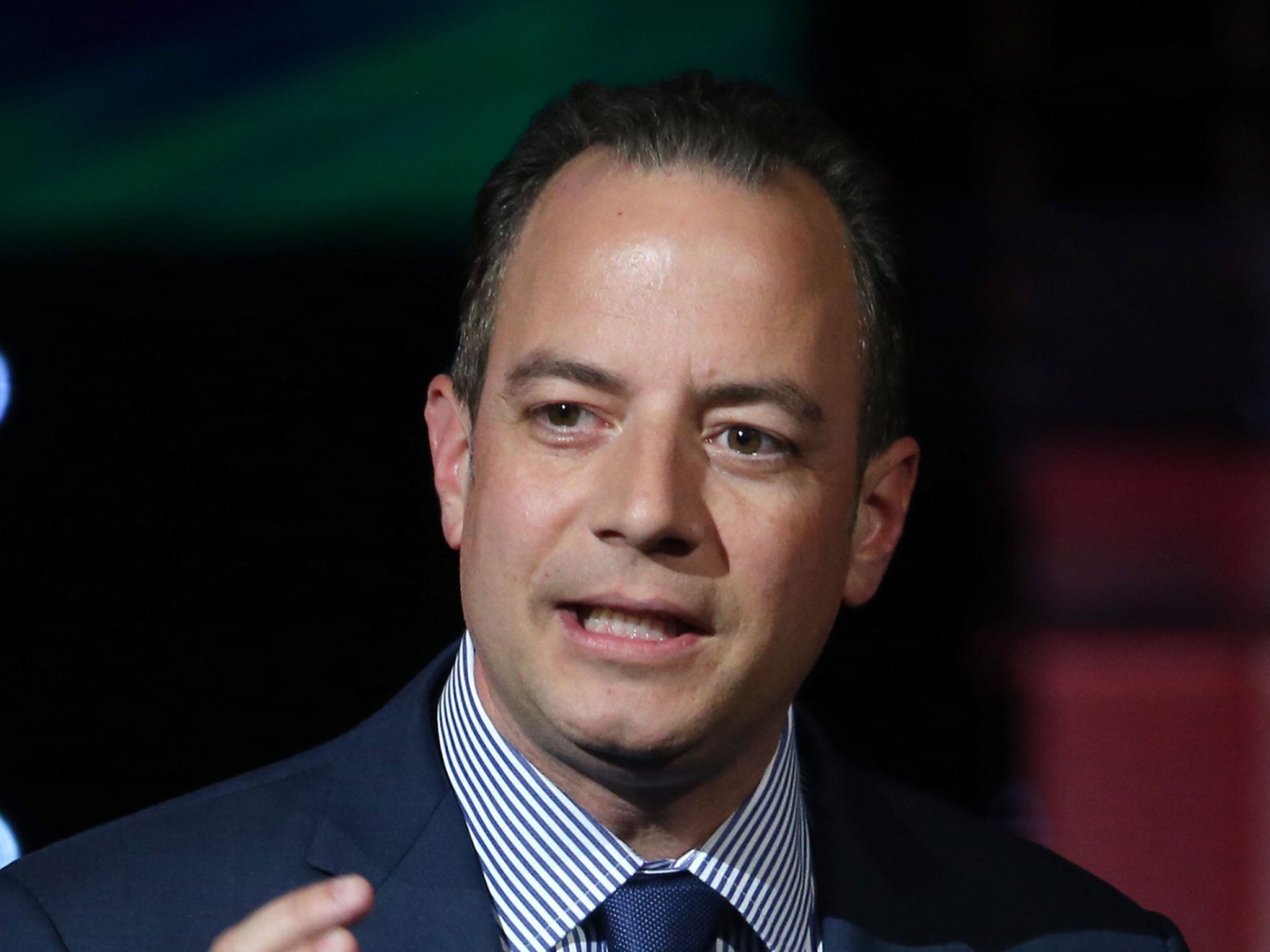 Mr Priebus stuck to the Trump line on Sunday morning television