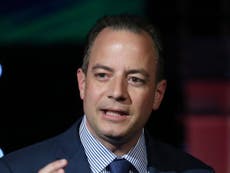 Reince Priebus says the media is trying to 'delegitimise' Trump