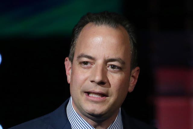Mr Priebus stuck to the Trump line on Sunday morning television