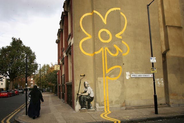 Banksy's 'Yellow Lines'