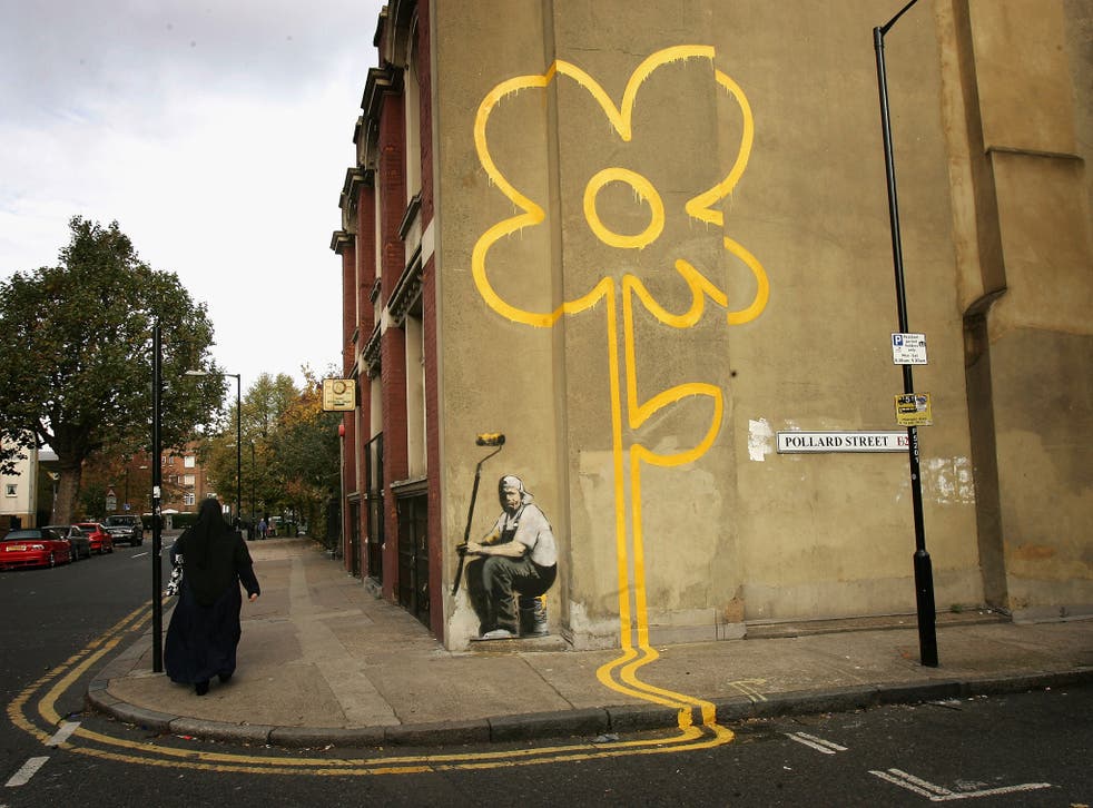 Banksy's 'Yellow Lines'