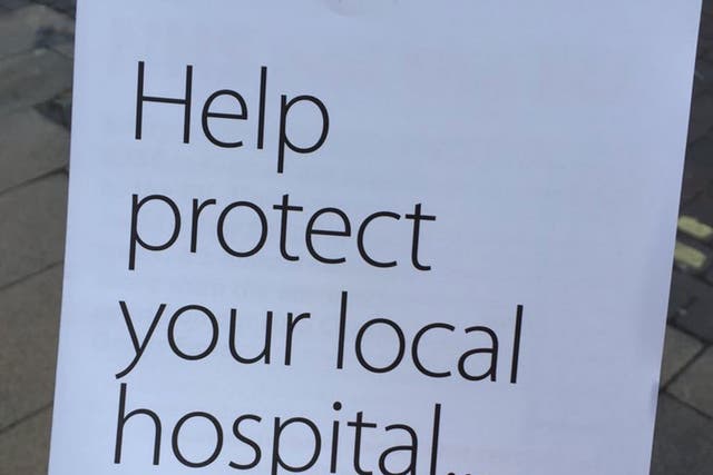The Vote Leave leaflet with the appropriated NHS logo