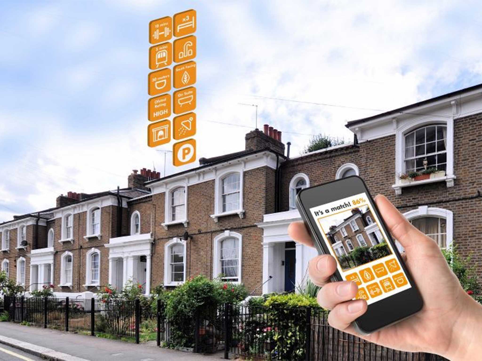 Clever stuff: invisible beacons inside the property will replace For Sale boards. If the house for sale matches your particular criteria the details will be uploaded to your mobile device as you pass by