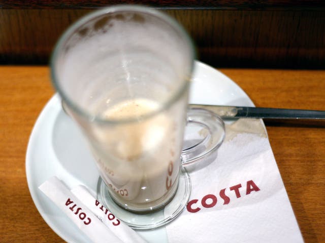 Costa owner Whitbread blamed warm winter weather for fewer people coming into its shops